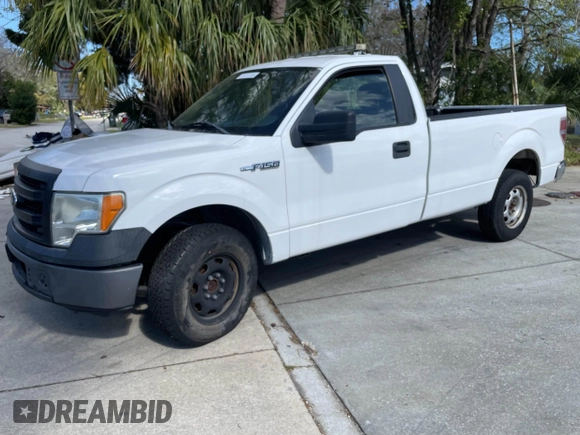 2014 Ford F-150 XL с VIN 1FTPF1CF0EKD07473, выставлен на аукционе IAAI как лот 41607286 с пробегом 159 743 миль миль и . История ставок и продаж доступна на DreamBid. Изображение 2.