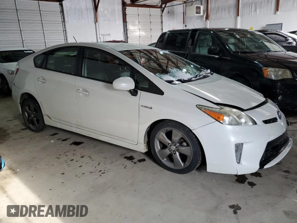 2013 Toyota Prius One with VIN JTDKN3DU9D5625319, listed as a Copart auction lot 41806135 with 85,607 mi miles and Salvage Title. Bid and sale history available at carsss.com. Image 4.