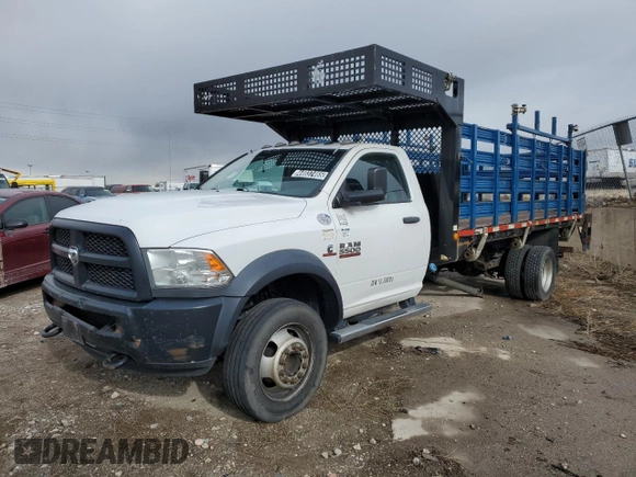 2017 Ram 5500 Tradesman с VIN 3C7WRNDL3HG603987, выставлен на аукционе Copart как лот 44037465 с пробегом 240 602 миль миль и Чистый • Clean title. История ставок и продаж доступна на DreamBid. Изображение 1.