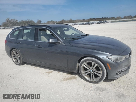 2017 BMW 3 Series 330i xDrive with VIN WBA8K3C52HK679319, listed as a Copart auction lot 75119184 with Not Provided miles and Non Repairable. Bid and sale history available at carsss.com. Image 4.