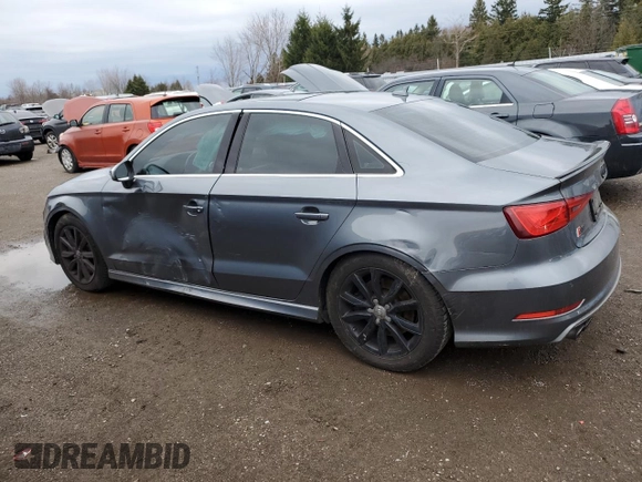 2015 Audi S3 2.0T Prestige with VIN WAUFFRFF3F1049296, listed as a Copart auction lot 84798264 with 219,337 mi miles and Clean Title. Bid and sale history available at carsss.com. Image 2.