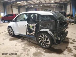 2017 BMW i3 with VIN WBY1Z6C34HV950202, listed as a Copart auction lot 41805985 with 36,976 mi miles and Salvage Title. Bid and sale history available at carsss.com. Image 2.