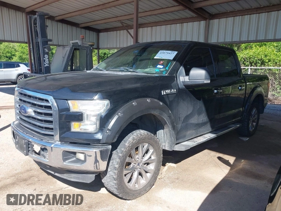 2017 Ford F-150 XL with VIN 1FTEW1EF7HKD69736, listed as a IAAI auction lot 42079427 with 192,236 mi miles. Bid and sale history available at carsss.com. Image 2.