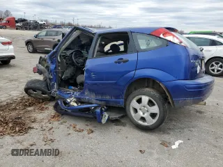 2005 Ford Focus S with VIN 3FAFP37N55R138865, listed as a Copart auction lot 44166835 with Not Provided miles and Salvage Title. Bid and sale history available at carsss.com. Image 2.