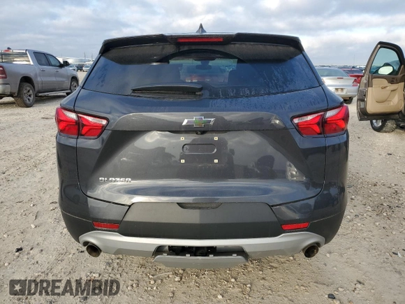 2021 Chevrolet Blazer LT with VIN 3GNKBCRS6MS570941, listed as a Copart auction lot 46702795 with 27,516 mi miles and Salvage title. Bid and sale history available at DreamBid. Image 6.