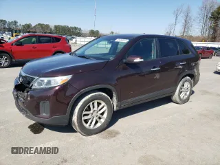 2015 Kia Sorento LX with VIN 5XYKT3A62FG647345, listed as a Copart auction lot 46068845 with 157,061 mi miles and Salvage Title. Bid and sale history available at DreamBid. Image 1.