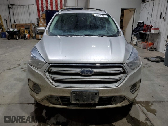 2018 Ford Escape Titanium with VIN 1FMCU9J95JUC62170, listed as a Copart auction lot 86991454 with 93,486 mi miles and Salvage title. Bid and sale history available at DreamBid. Image 5.