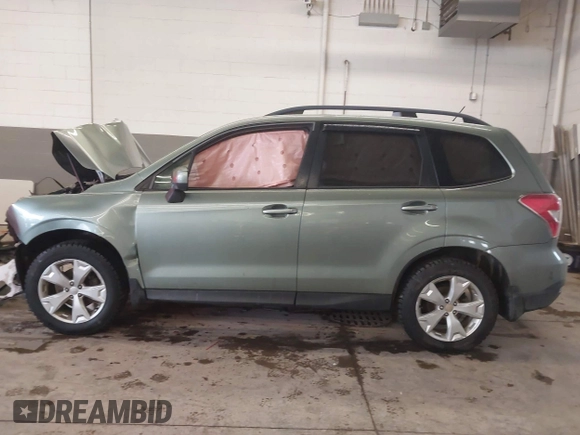 2015 Subaru Forester 2.5i Premium with VIN JF2SJADCXFH479992, listed as a IAAI auction lot 41652655 with 118,430 mi miles. Bid and sale history available at carsss.com. Image 14.