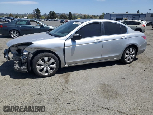 2010 Honda Accord EX with VIN 1HGCP2F77AA026083, listed as a Copart auction lot 60884105 with 147,946 mi miles and Salvage title. Bid and sale history available at DreamBid. Image 1.