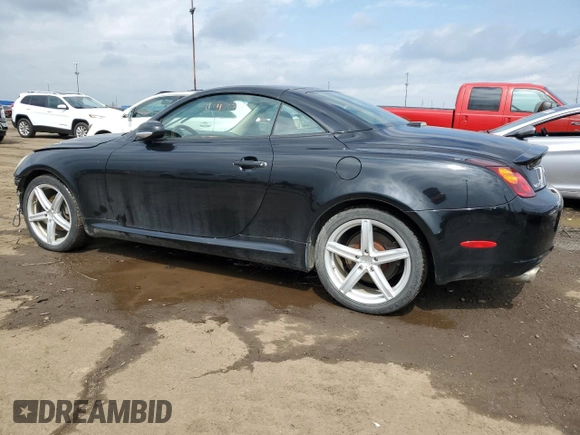 2004 Lexus SC 430 with VIN JTHFN48Y040058272, listed as a Copart auction lot 55596645 with 179,363 mi miles and Clean title. Bid and sale history available at DreamBid. Image 2.