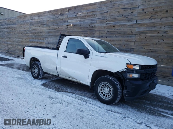 2020 Chevrolet Silverado 1500 Work Truck with VIN 3GCNWAEH3LG330501, listed as a Copart auction lot 84413054 with 99,049 mi miles and Clean Title. Bid and sale history available at DreamBid. Image 4.