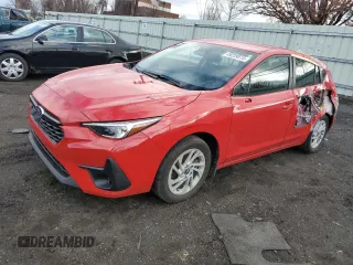 2024 Subaru Impreza with VIN JF1GUABCXR8272219, listed as a Copart auction lot 49239515 with 13,596 mi miles and Salvage Title. Bid and sale history available at carsss.com. Image 1.