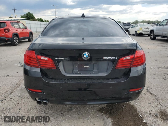 2015 BMW 5 Series 528i xDrive with VIN WBA5A7C50FD626942, listed as a Copart auction lot 60489775 with 95,375 mi miles and Clean title. Bid and sale history available at DreamBid. Image 6.
