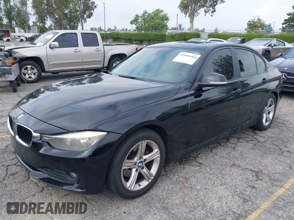 2014 BMW 3 Series 320i with VIN WBA3B1G57ENS80800, listed as a IAAI auction lot 42097683 with 152,924 mi miles. Bid and sale history available at carsss.com. Image 18.