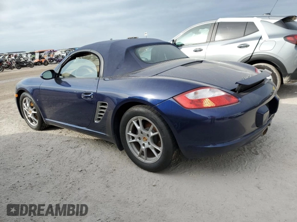 2006 Porsche Boxster with VIN WP0CA298X6U713083, listed as a Copart auction lot 74938474 with Not provided miles and Non repairable. Bid and sale history available at DreamBid. Image 2.