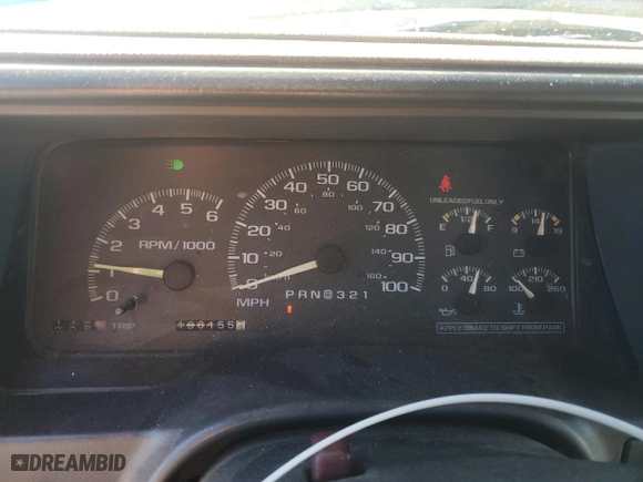1998 GMC Sierra 1500 with VIN 1GTEC19R6WR504609, listed as a Copart auction lot 87403034 with 198,155 mi miles and Salvage Title. Bid and sale history available at carsss.com. Image 9.