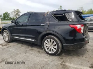 2021 Ford Explorer Limited z VIN 1FMSK8FH2MGA30463, wystawiony jako Copart lot #54108745 z przebiegiem 99 307 mil mil oraz Szkoda całkowita • Salvage title. Historia ofert i sprzedaży dostępna na DreamBid. Obrazek 2.