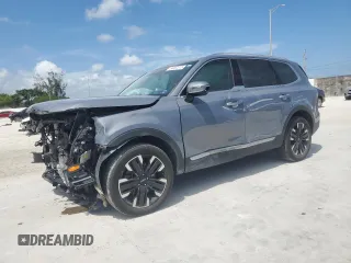 2023 Kia Telluride SX с VIN 5XYP5DGC3PG328072, выставлен на аукционе Copart как лот 54082215 с пробегом 42 618 миль миль и Списание • Salvage title. История ставок и продаж доступна на DreamBid. Изображение 1.