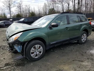 2013 Subaru Outback 2.5i with VIN 4S4BRBAC9D3307380, listed as a Copart auction lot 50500745 with 129,950 mi miles and Salvage Title. Bid and sale history available at carsss.com. Image 1.