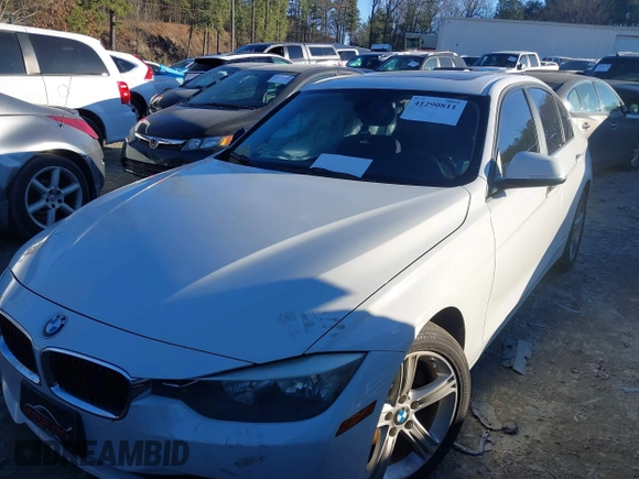 2014 BMW 3 Series 328i with VIN WBA3C1C58EK109865, listed as a IAAI auction lot 41290811 with 146,258 mi miles. Bid and sale history available at carsss.com. Image 2.