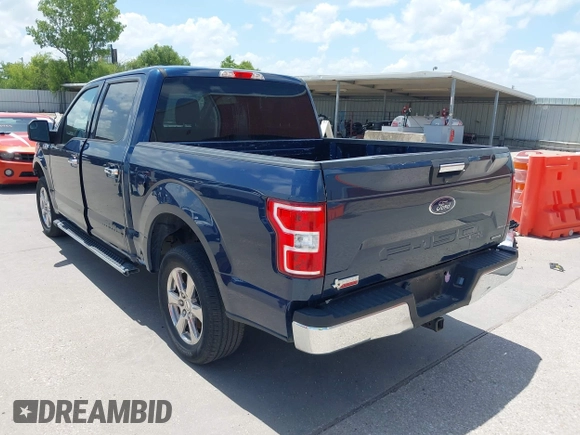 2019 Ford F-150 XL with VIN 1FTEW1C47KKE35050, listed as a IAAI auction lot 42684676 with 123,217 mi miles and . Bid and sale history available at DreamBid. Image 3.