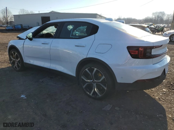 2023 Polestar 2 Performance with VIN YSMET3KA2PL115944, listed as a Copart auction lot 45304335 with 8,230 mi miles and Salvage Title. Bid and sale history available at carsss.com. Image 2.