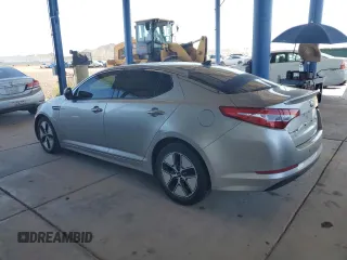 2013 Kia Optima Hybrid LX with VIN KNAGM4AD4D5043077, listed as a Copart auction lot 67615714 with 163,925 mi miles and Salvage Title. Bid and sale history available at carsss.com. Image 2.