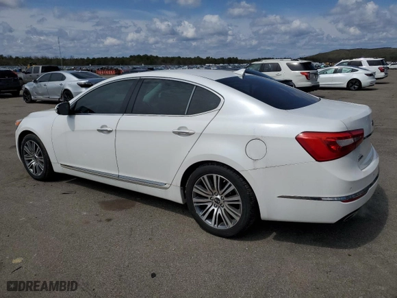 2015 Kia Cadenza Premium with VIN KNALN4D78F5186960, listed as a Copart auction lot 51646325 with 97,897 mi miles and Clean Title. Bid and sale history available at carsss.com. Image 2.