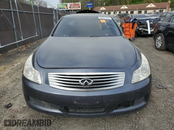 2007 Infiniti G35 Sedan G35x with VIN JNKBV61F97M810924, listed as a Copart auction lot 53657765 with 0 mi miles and Salvage Title. Bid and sale history available at carsss.com. Image 5.