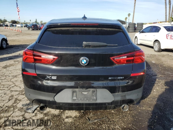 2019 BMW X2 sDrive28i with VIN WBXYJ3C55K5N39859, listed as a Copart auction lot 45276405 with 48,035 mi miles and Salvage Title. Bid and sale history available at carsss.com. Image 6.