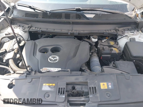 2022 Mazda CX-9 Touring Plus with VIN JM3TCBAY3N0626046, listed as a IAAI auction lot 42170265 with 21,823 mi miles and . Bid and sale history available at DreamBid. Image 10.