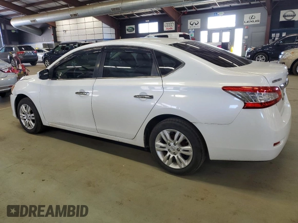 2013 Nissan Sentra SV with VIN 3N1AB7AP2DL793879, listed as a Copart auction lot 52667045 with 104,297 mi miles and Clean Title. Bid and sale history available at DreamBid. Image 2.
