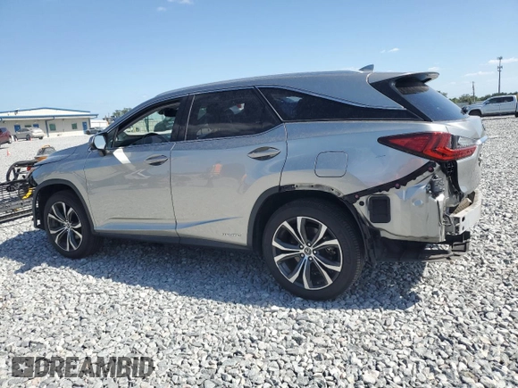 2018 Lexus RX 450hL Premium with VIN JTJDGKCAXJ2004427, listed as a Copart auction lot 55213625 with 94,557 mi miles and Salvage title. Bid and sale history available at DreamBid. Image 2.