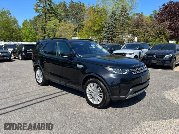 2017 Land Rover Discovery HSE with VIN SALRRBBV7HA016051, listed as a Copart auction lot 56985535 with 138,244 mi miles and Clean Title. Bid and sale history available at DreamBid. Image 1.