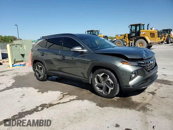 2023 Hyundai Tucson Limited with VIN 5NMJE3AE1PH193402, listed as a Copart auction lot 48577225 with 27,962 mi miles and Non Repairable. Bid and sale history available at carsss.com. Image 14.