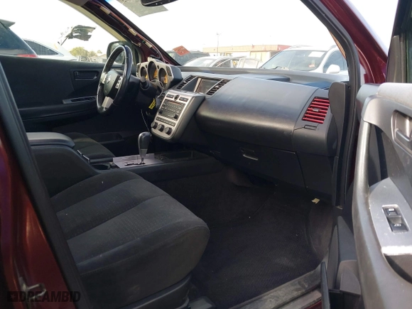 2005 Nissan Murano SL with VIN JN8AZ08W85W435151, listed as a IAAI auction lot 41077675 with 142,629 mi miles. Bid and sale history available at carsss.com. Image 5.