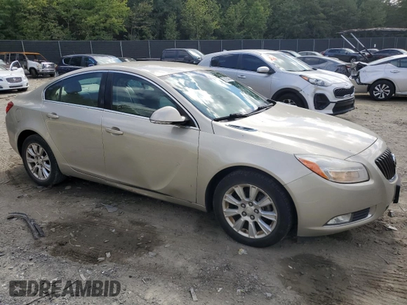 2013 Buick Regal with VIN 2G4GR5ER4D9165842, listed as a Copart auction lot 70135474 with 91,211 mi miles and Clean Title. Bid and sale history available at carsss.com. Image 4.