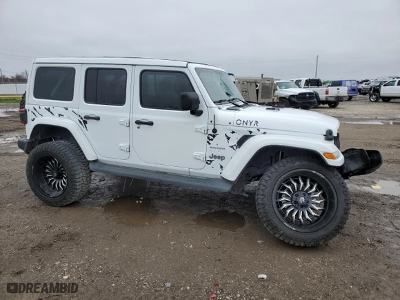 2023 Jeep Wrangler 4xe Sahara with VIN 1C4JJXP62PW524570, listed as a Copart auction lot 45881225 with 54,254 mi miles and Salvage Title. Bid and sale history available at carsss.com. Image 4.