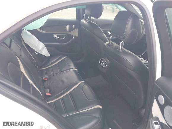 2016 Mercedes-Benz C-Class AMG C 63 S with VIN 55SWF8HBXGU105653, listed as a IAAI auction lot 41779475 with 86,533 mi miles. Bid and sale history available at carsss.com. Image 8.