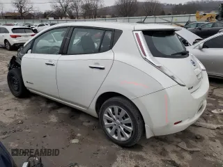 2015 Nissan LEAF SV with VIN 1N4AZ0CP0FC312609, listed as a Copart auction lot 70430622 with 55,198 mi miles. Bid and sale history available at carsss.com. Image 2.