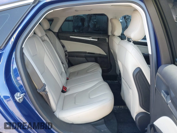 2016 Ford Fusion Titanium with VIN 3FA6P0K96GR357006, listed as a IAAI auction lot 39820940 with 24,898 mi miles. Bid and sale history available at carsss.com. Image 8.