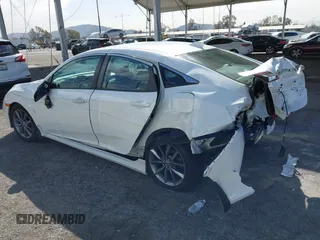 2020 Honda Civic EX-L with VIN 19XFC1F7XLE209835, listed as a IAAI auction lot 41699175 with 70,295 mi miles and . Bid and sale history available at DreamBid. Image 3.