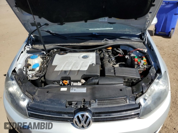 2011 Volkswagen Jetta SportWagen TDI with VIN 3VWPL7AJ2BM661581, listed as a Copart auction lot 69187924 with 133,097 mi miles and Salvage Title. Bid and sale history available at carsss.com. Image 12.