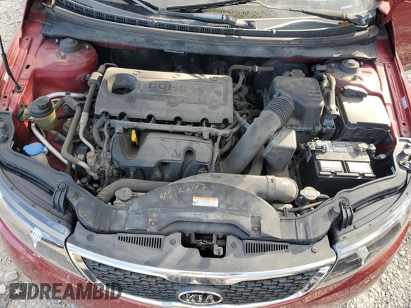 2012 Kia Forte SX with VIN KNAFW4A37C5559381, listed as a Copart auction lot 75927404 with 148,416 mi miles and Salvage Title. Bid and sale history available at carsss.com. Image 12.
