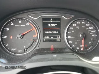 2020 Audi A3 Sedan S line Premium with VIN WAUBEGFF6LA104938, listed as a Copart auction lot 50081994 with 16,969 mi miles. Bid and sale history available at carsss.com. Image 9.