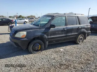 2005 Honda Pilot EX-L with VIN 2HKYF18565H550322, listed as a Copart auction lot 51981245 with 244,692 mi miles and Clean Title. Bid and sale history available at carsss.com. Image 1.