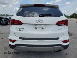 2018 Hyundai Santa Fe 2.4L with VIN 5NMZU3LB5JH060254, listed as a Copart auction lot 61834965 with 58,790 mi miles and Salvage title. Bid and sale history available at DreamBid. Image 6.