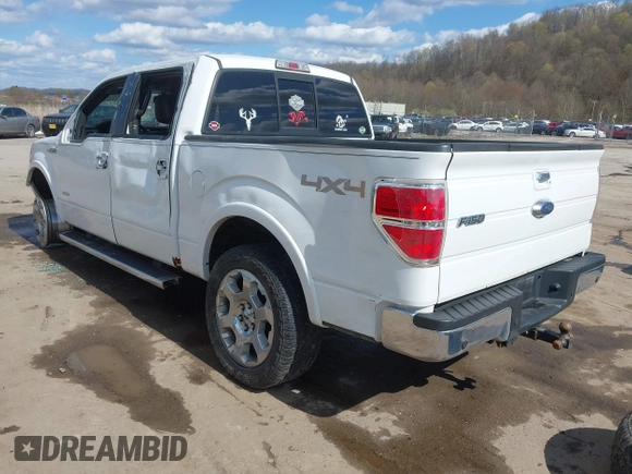 2012 Ford F-150 XL with VIN 1FTFW1ET8CKD35422, listed as a IAAI auction lot 42060261 with 177,393 mi miles and . Bid and sale history available at DreamBid. Image 3.