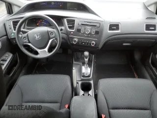 2015 Honda Civic Sedan LX with VIN 19XFB2F58FE092963, listed as a Copart auction lot 53716395 with 65,734 mi miles and Salvage Title. Bid and sale history available at carsss.com. Image 8.