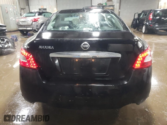 2009 Nissan Maxima S z VIN 1N4AA51EX9C823853, wystawiony jako Copart lot #43222645 z przebiegiem 106 991 mil mil oraz Szkoda całkowita • Salvage title. Historia ofert i sprzedaży dostępna na DreamBid. Obrazek 6.